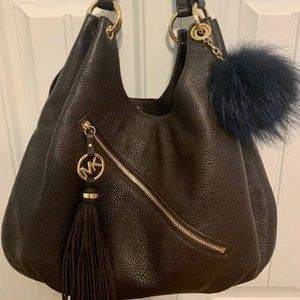 Michael Kors Leather Tassel hobo bag $348.00 retail